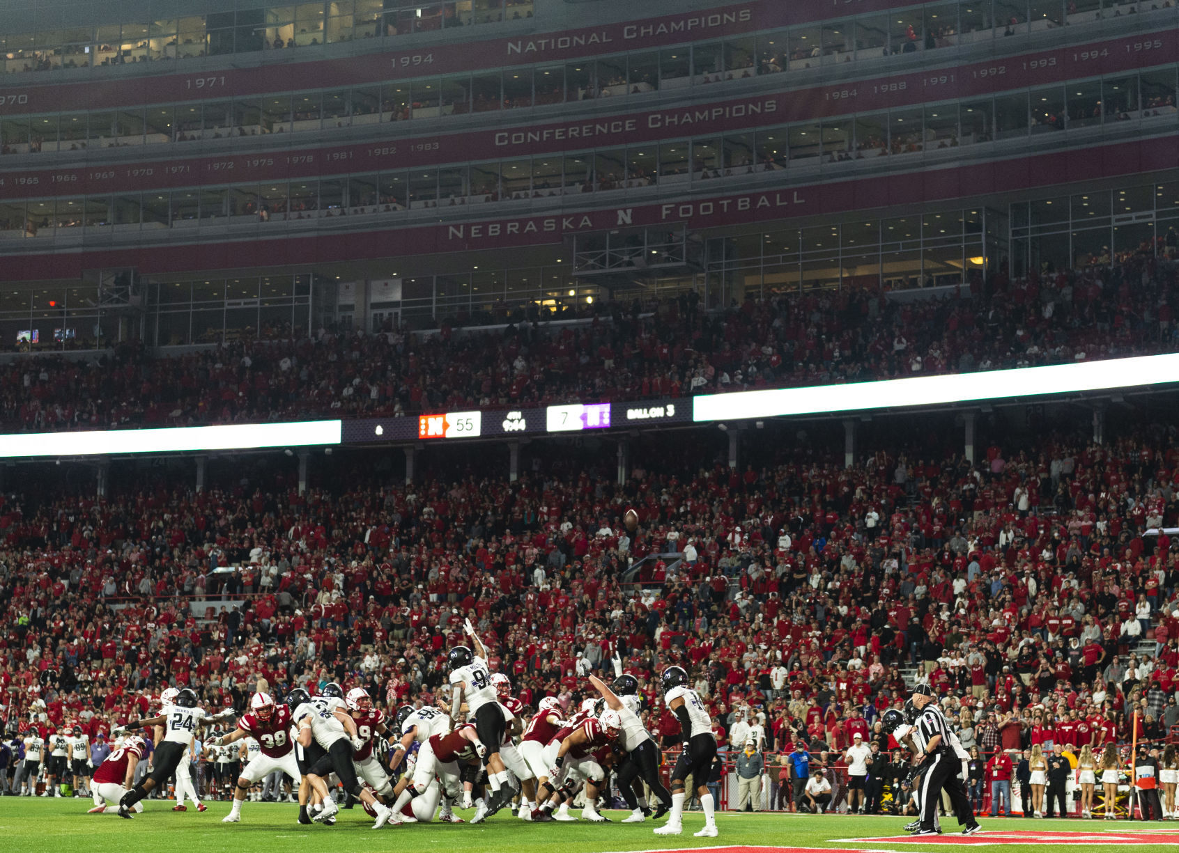 Northwestern vs. Nebraska, 10.2